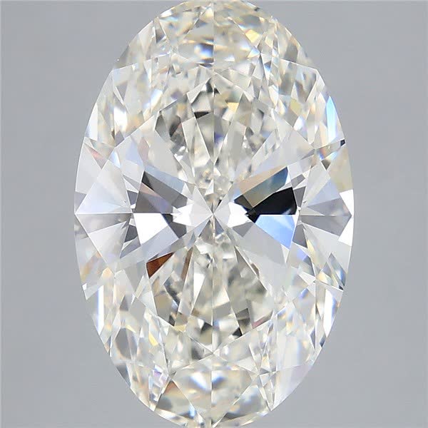 5.02 ct. oval Lab Grown Diamond front image