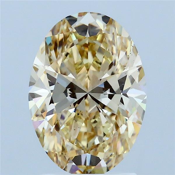 2.03 ct. oval Lab Grown Diamond front image