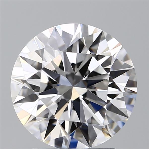 2.57 ct. round Lab Grown Diamond front image