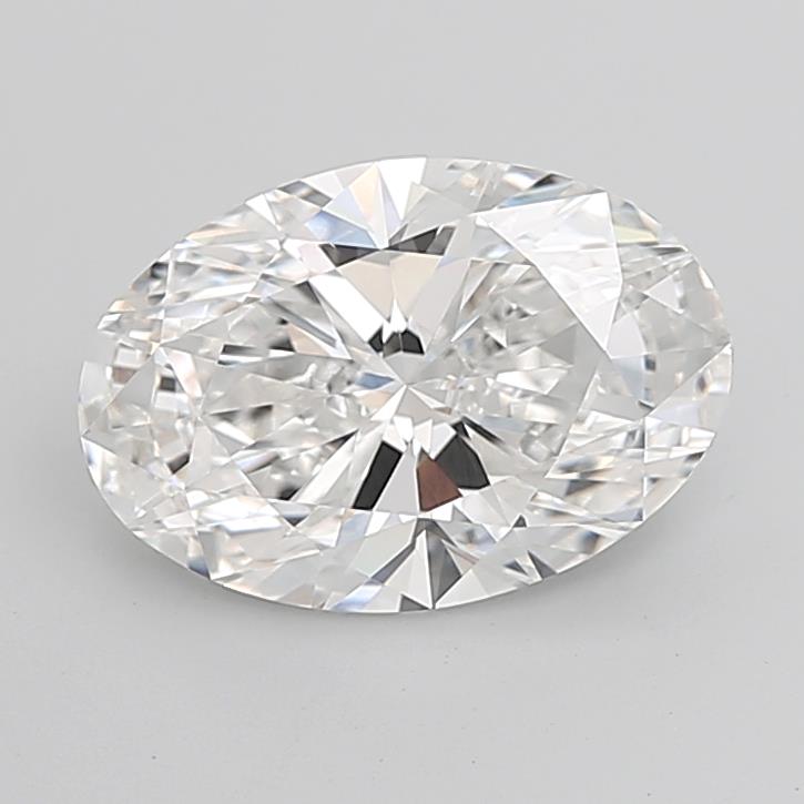 6.51 ct. oval Lab Grown Diamond front image