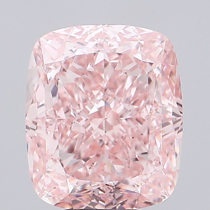 6.04 ct. cushion Lab Grown Diamond front image