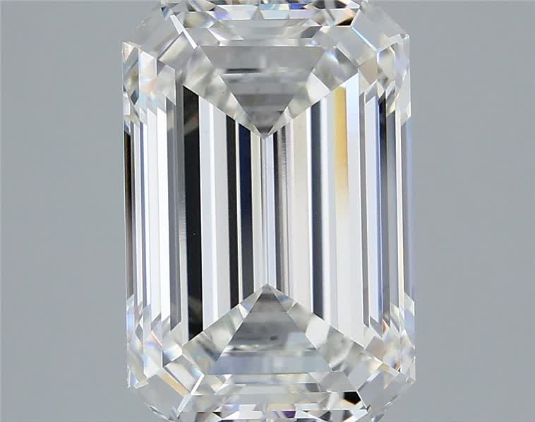 4.15 ct. emerald Lab Grown Diamond front image