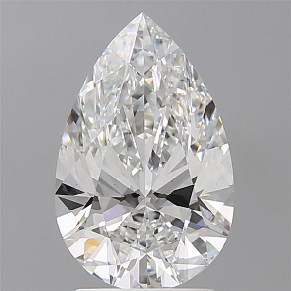 2.50 ct. pear Lab Grown Diamond front image
