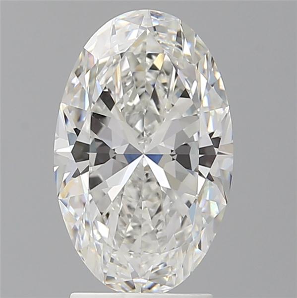 2.59 ct. oval Lab Grown Diamond front image