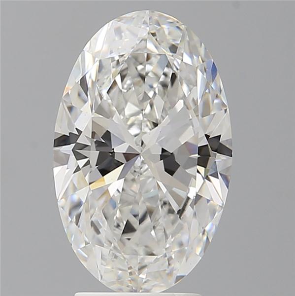 3.53 ct. oval Lab Grown Diamond front image