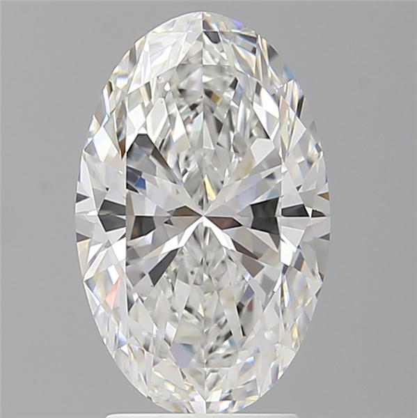 3.05 ct. oval Lab Grown Diamond front image