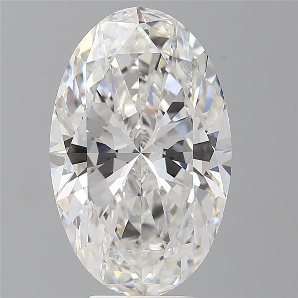 6.59 ct. oval Lab Grown Diamond front image
