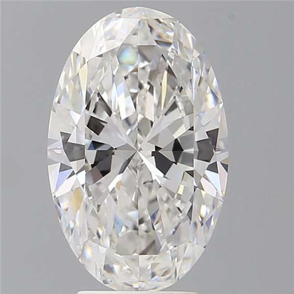 4.05 ct. oval Lab Grown Diamond front image