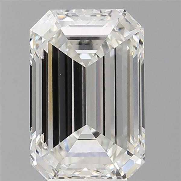 4.59 ct. emerald Lab Grown Diamond front image