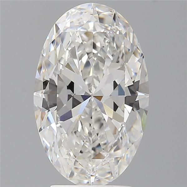 3.58 ct. oval Lab Grown Diamond front image