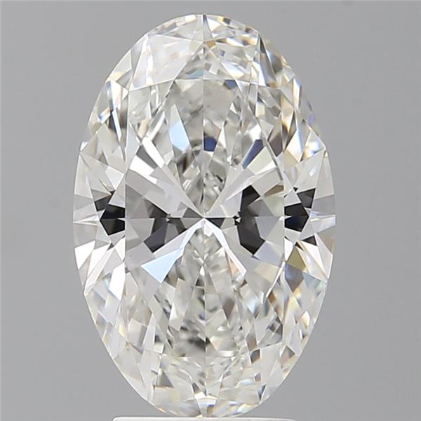 3.57 ct. oval Lab Grown Diamond front image