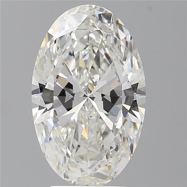 4.06 ct. oval Lab Grown Diamond front image