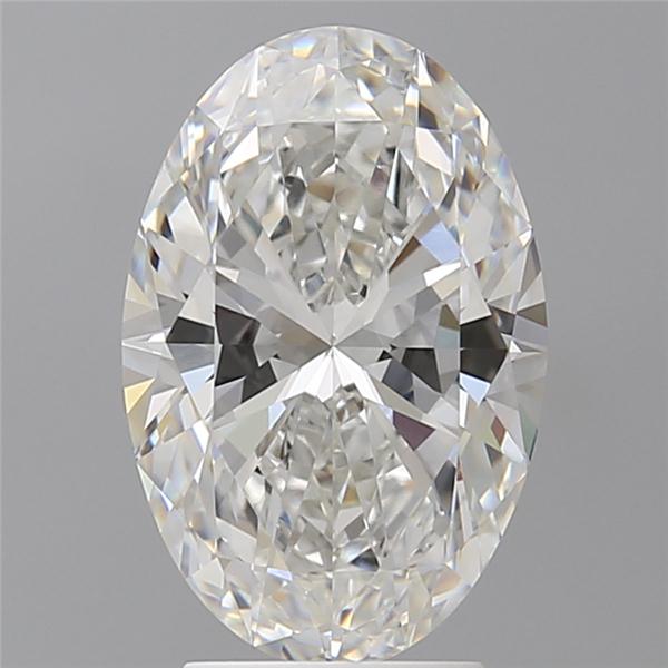 3.53 ct. oval Lab Grown Diamond front image