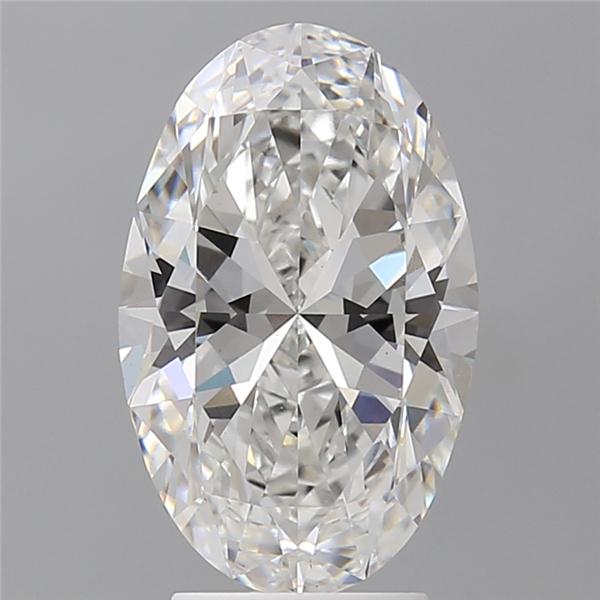 3.58 ct. oval Lab Grown Diamond front image
