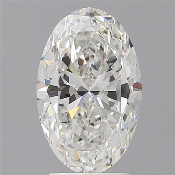 3.04 ct. oval Lab Grown Diamond front image