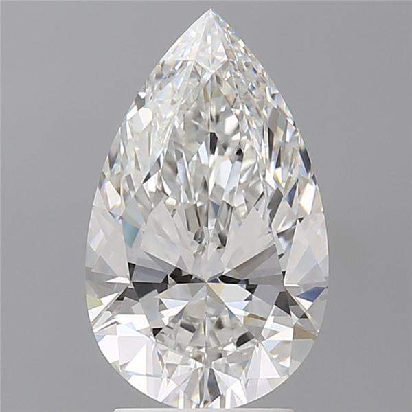 3.10 ct. pear Lab Grown Diamond front image