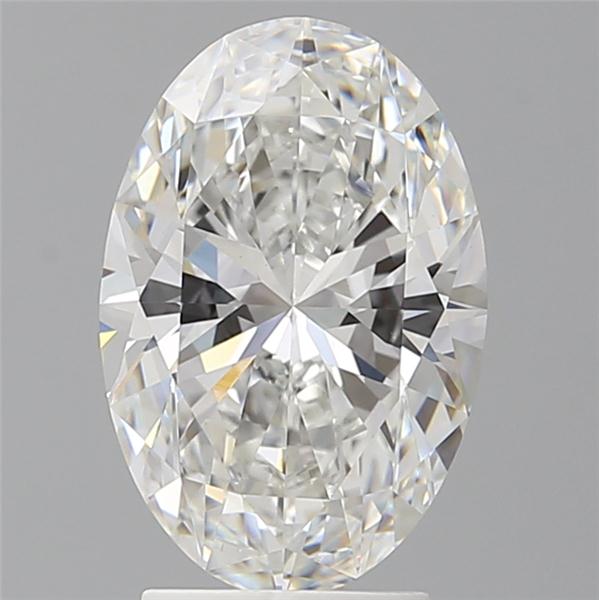 3.08 ct. oval Lab Grown Diamond front image