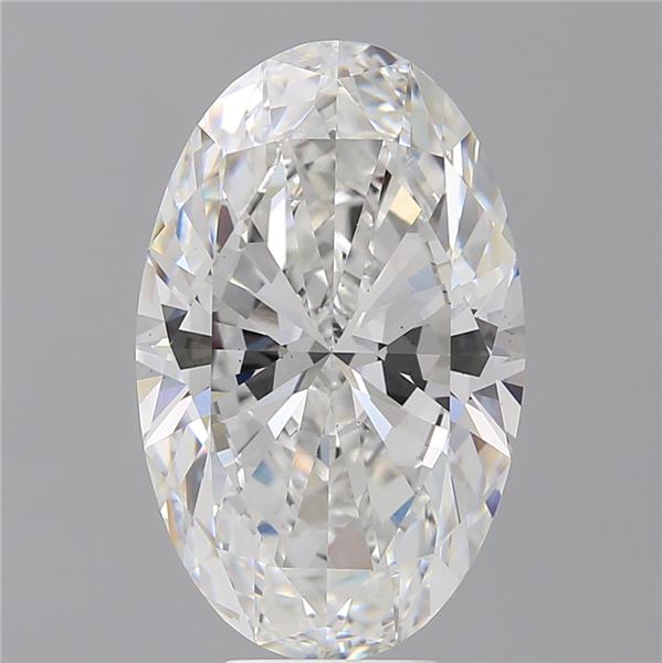 7.59 ct. oval Lab Grown Diamond front image