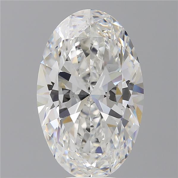 8.10 ct. oval Lab Grown Diamond front image