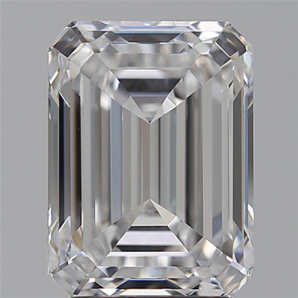 3.02 ct. emerald Lab Grown Diamond front image