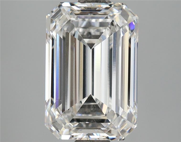 3.84 ct. emerald Lab Grown Diamond front image
