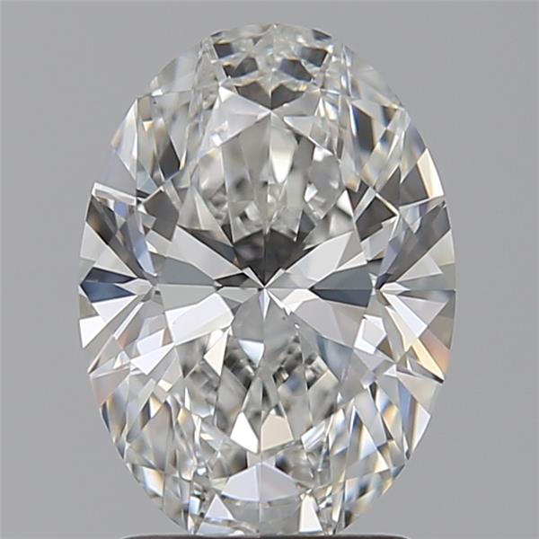 2.03 ct. oval Lab Grown Diamond front image