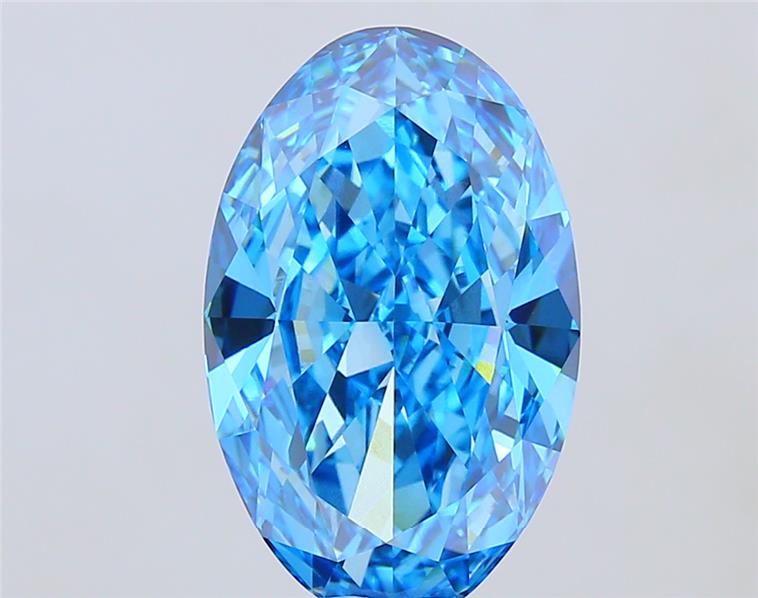 15.08 ct. oval Lab Grown Diamond front image