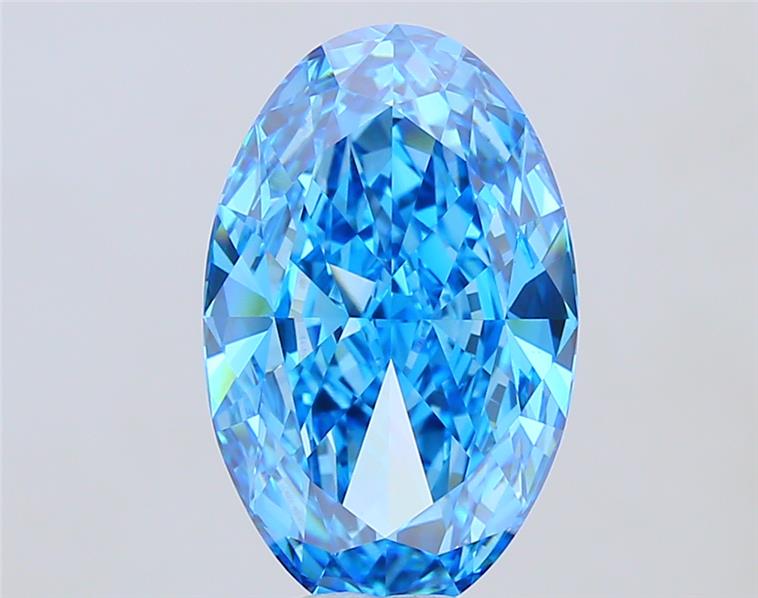 13.09 ct. oval Lab Grown Diamond front image