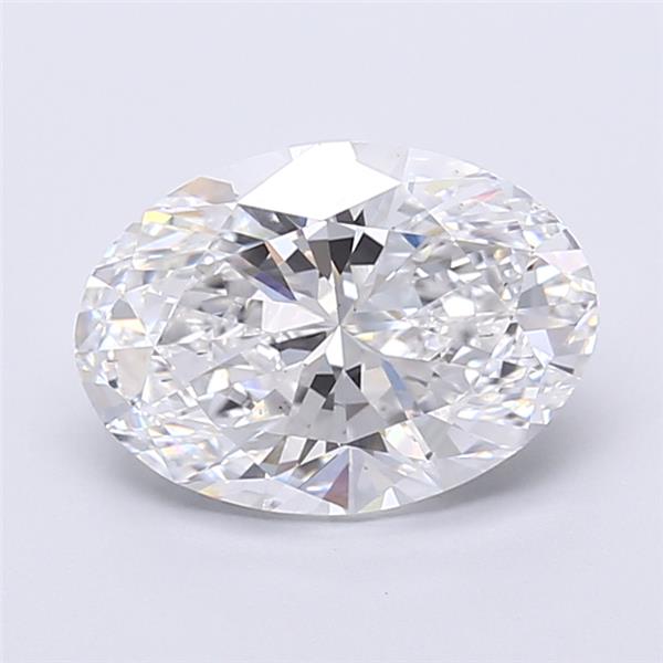 3.59 ct. oval Lab Grown Diamond front image