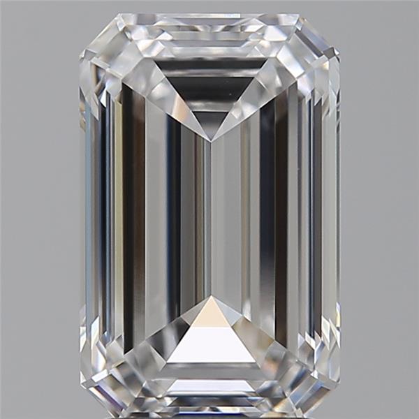 3.01 ct. emerald Lab Grown Diamond front image