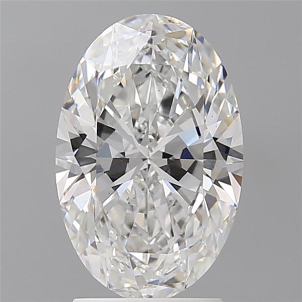 2.58 ct. oval Lab Grown Diamond front image