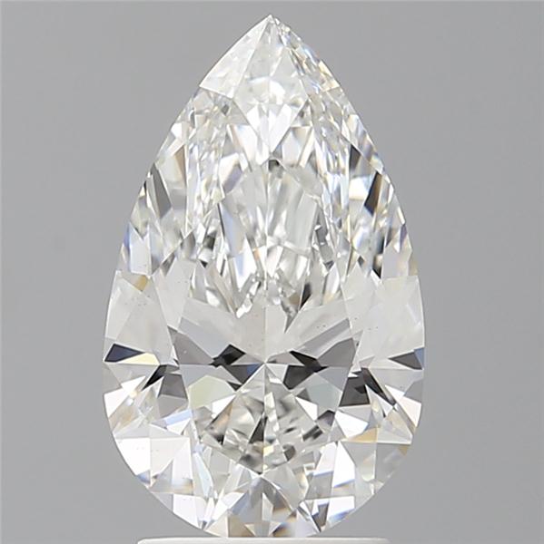 2.55 ct. pear Lab Grown Diamond front image