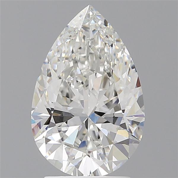 2.60 ct. pear Lab Grown Diamond front image