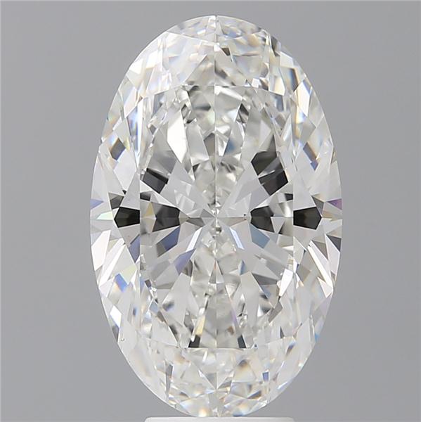 6.57 ct. oval Lab Grown Diamond front image