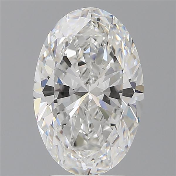 3.56 ct. oval Lab Grown Diamond front image