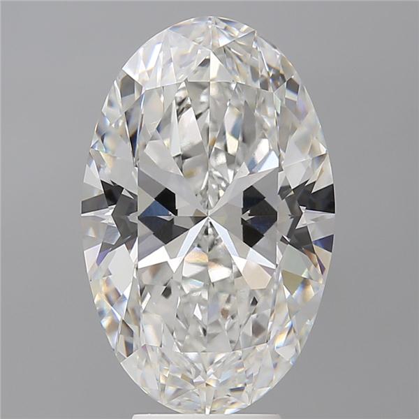 6.52 ct. oval Lab Grown Diamond front image
