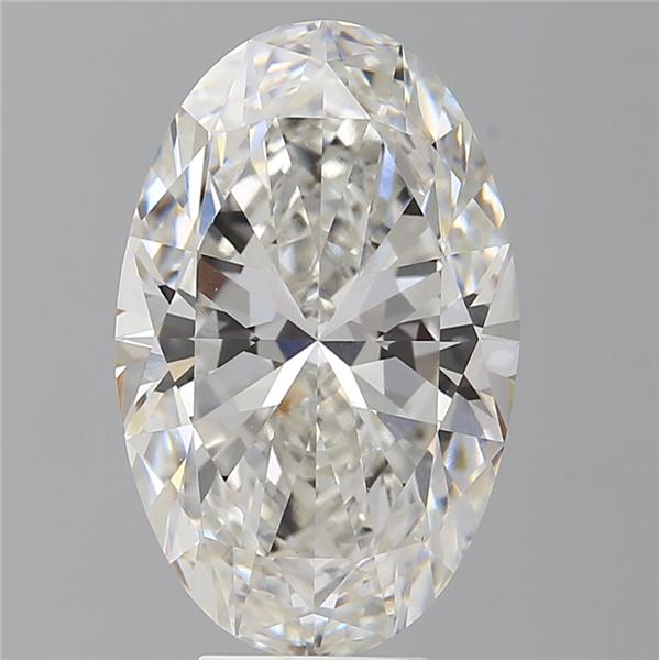 7.04 ct. oval Lab Grown Diamond front image