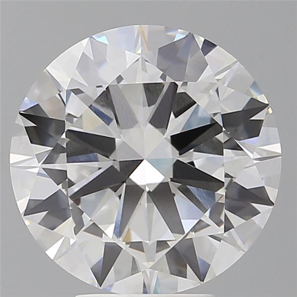 5.54 ct. round Lab Grown Diamond front image