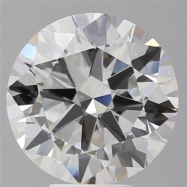 6.60 ct. round Lab Grown Diamond front image