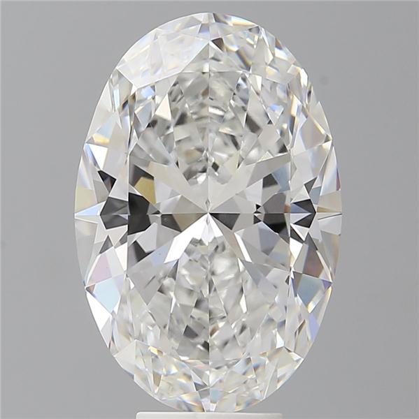 7.52 ct. oval Lab Grown Diamond front image