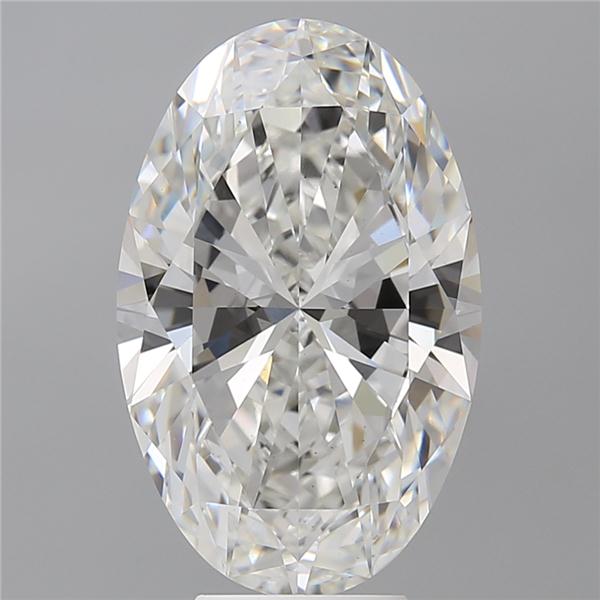 6.53 ct. oval Lab Grown Diamond front image