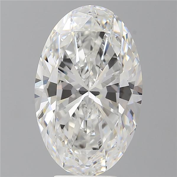 6.53 ct. oval Lab Grown Diamond front image
