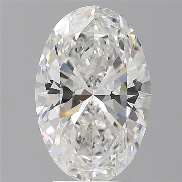 3.58 ct. oval Lab Grown Diamond front image