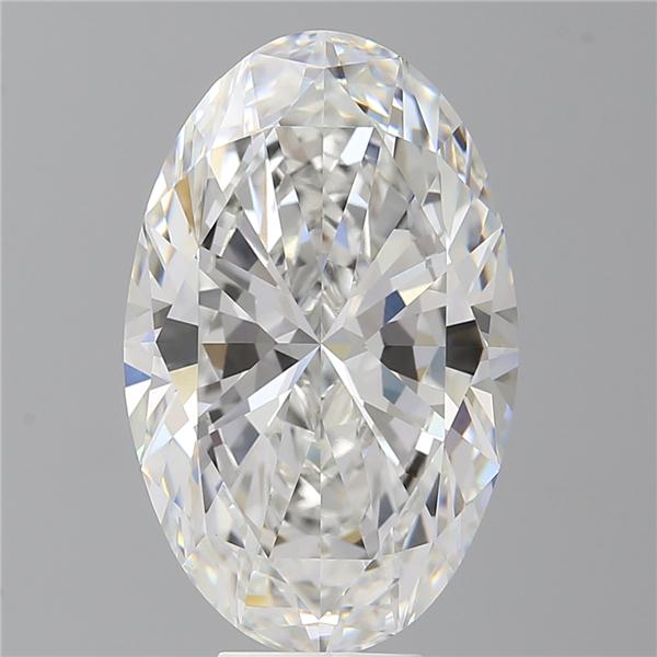 9.09 ct. oval Lab Grown Diamond front image
