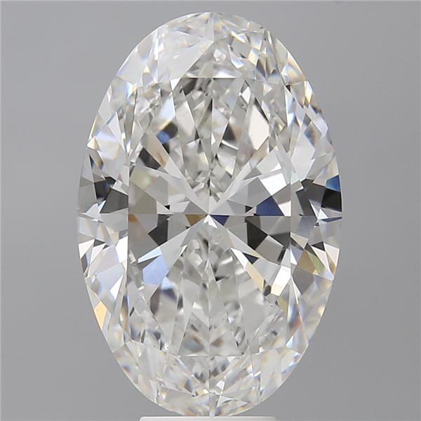9.53 ct. oval Lab Grown Diamond front image