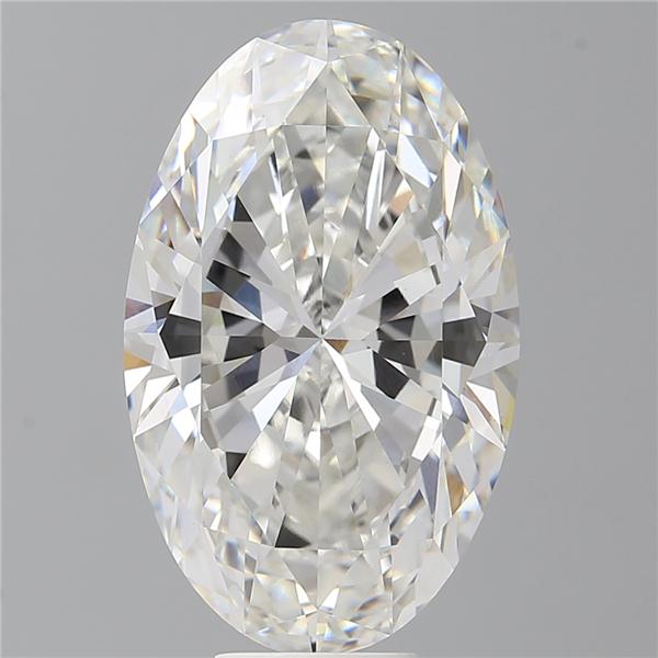 9.57 ct. oval Lab Grown Diamond front image