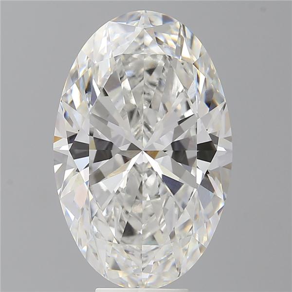 9.09 ct. oval Lab Grown Diamond front image