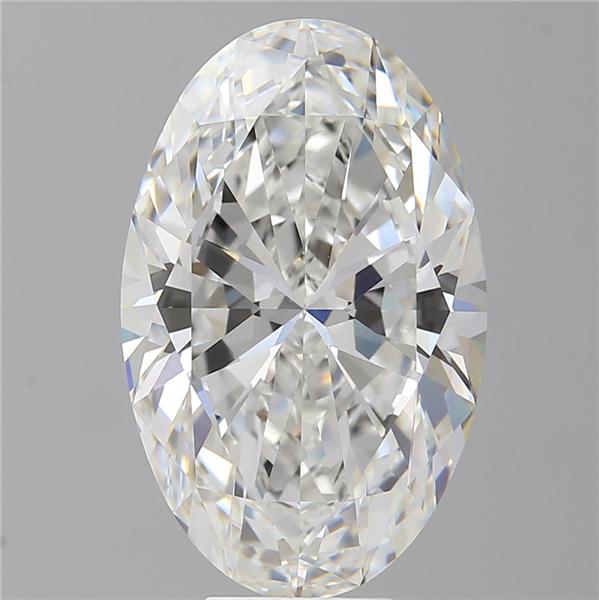 9.59 ct. oval Lab Grown Diamond front image