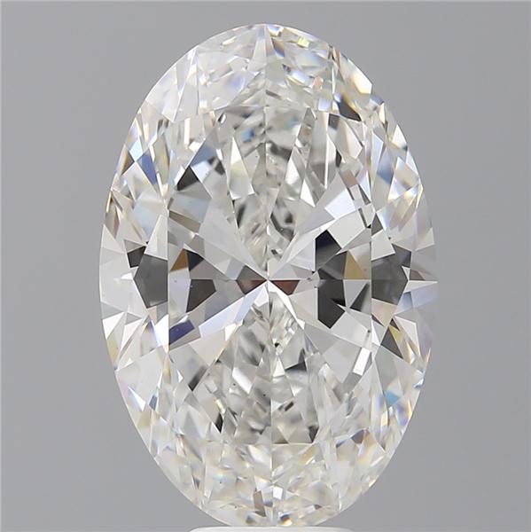9.04 ct. oval Lab Grown Diamond front image