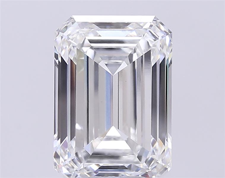 6.13 ct. emerald Lab Grown Diamond front image
